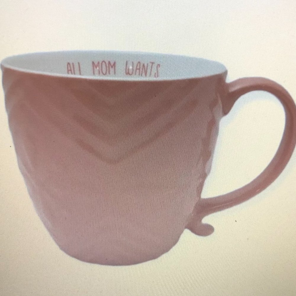 OPAL HOUSE "ALL MOM WANTS IS A SILENT NIGHT " Winter Snow Flakes Coffee … - Picture 6 of 6